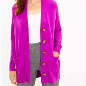 Loft relaxed fit cardigan